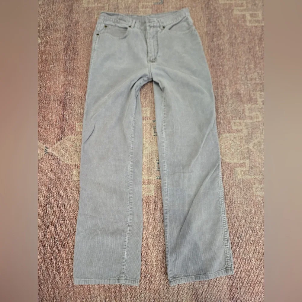 Cordon Blue vintage 80’s men’s grey corduroy pants size 32x28
